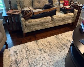 Traditional Upholstered Loveseat
