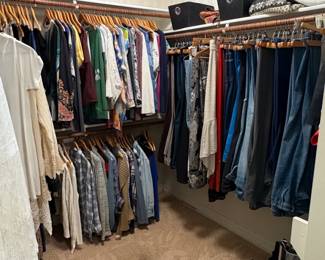 Residential Walkin Closet Organization System