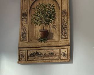 Pamela Gladding Olive Topiary I Framed Art Print