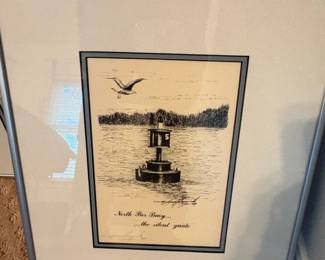 Nautical Pen and Ink Prints by J.S. Jim Sneddon second image