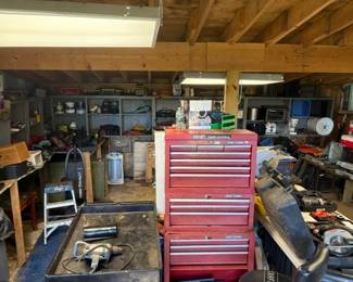 Craftsman Tool Box and Huge Selection of Power Tools