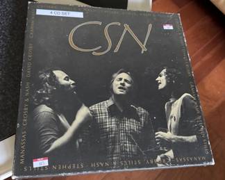 Vinyl LP by Crosby, Stills & Nash, a classic rock supergroup from the 1960s-70s. The album features black and white photography on the cover with the band's name displayed prominently.