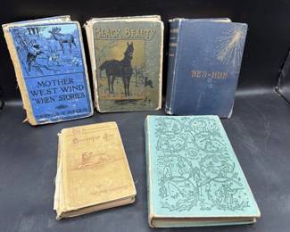 First edition books.
