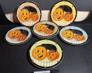 Halloween decorations. 