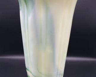 Uranium slag glass.