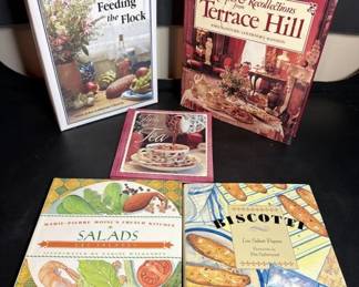 Vintage cook books.