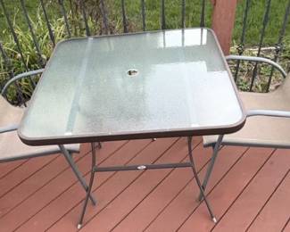 Patio furniture.