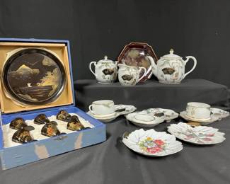Asian Tea, Sake Lacquerware Collection