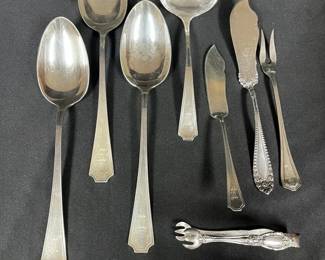 Assorted Sterling Silver Serving Pieces