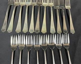 Sterling Silver Forks By Birks