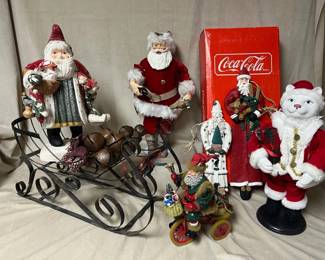 CocaCola Santa Christmas Collection