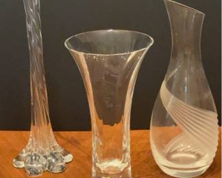 One Lenox vase