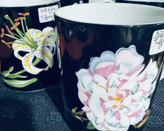 Tiffany coffee cups