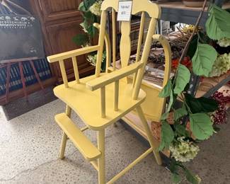Vintage highchair
