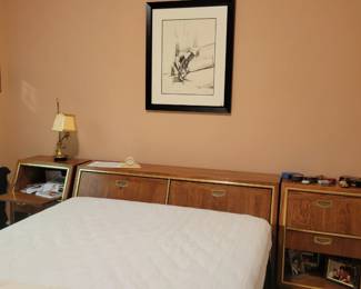 Mid-century Bassett headboard