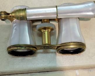 Mother of pearl opera glasses