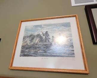 Signed Chet Reneson "Good Luck Wind"