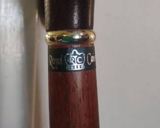 Vintage Royal Canes Barley Twist Derby Handle Walking Cane third image