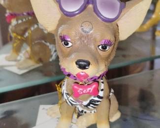 Westland Giftware Aye Chihuahua Bikini Bobblehead Figurine