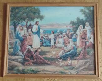 Venetha Epler Feeding of the Five Thousand Print
