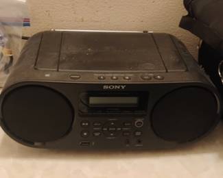 Sony ZSRSBT CD or Bluetooth Boombox