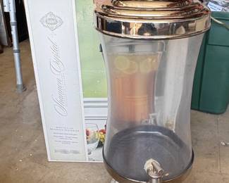 Shannon Crystal Monticello Beverage Dispenser second image