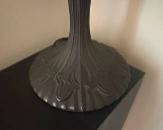 Vintage VictorianStyle Beaded Fringe Table Lamp third image
