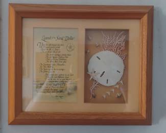 Legend of the Sand Dollar Shadow Box