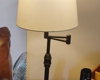 Restoration Hardware Library SwingArm Table Lamp