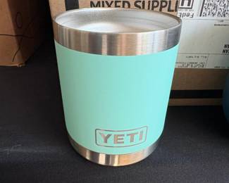 Yeti Rambler oz Lowball Tumbler  Seafoam