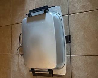 West Bend Lektro Maid Electric Skillet, Griddle, and Serving Tray