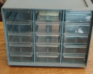 Vintage AkroMils Drawer Plastic Parts Cabinet