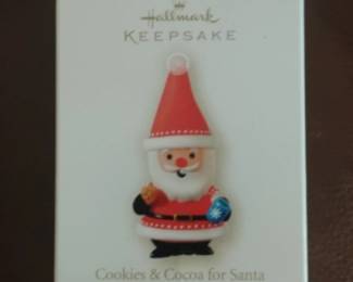 Hallmark Keepsake Ornament Cookies  Cocoa for Santa