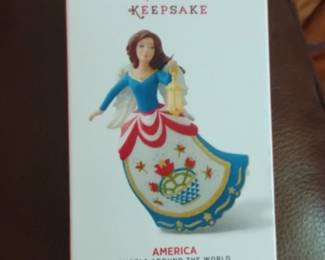 Hallmark Keepsake Ornament America Angels Around The World fourth In Series