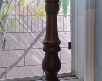 Vintage Wooden Salt and Pepper Mill Set