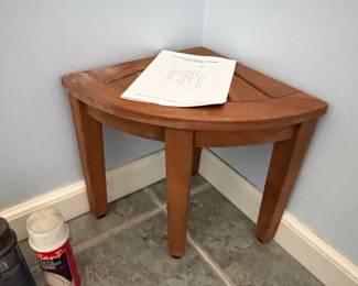 AquaTeak Kai Optiarea Corner Foot Stool