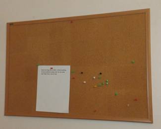 Quartet Cork Bulletin Board