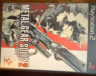 Metal Gear Solid Sons of Liberty PlayStation 