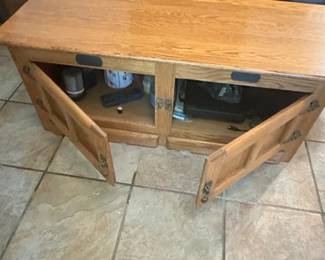 Vintage White Clad Ice Box Coffee Table third image