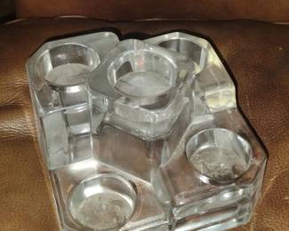 PartyLite Crystal Castle Tier Tealight Holder