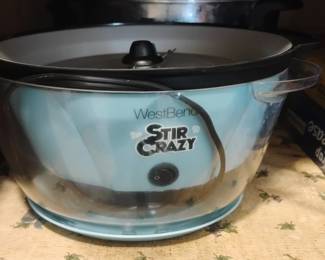 West Bend Stir Crazy Quart Popcorn Popper