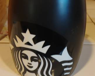 Starbucks Black Etched Siren Mug
