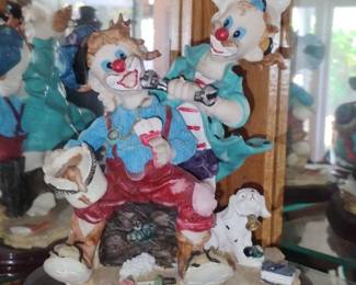 Slapstix by Cast Art Nurse and Patient Clown Figurine