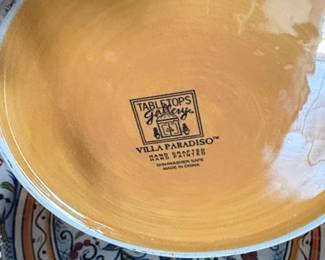 Tabletops Gallery Villa Paradiso Serving Bowl second image