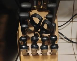 J.A. Henckels International Forged Premio Piece Knife Block Set