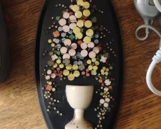 Vintage Nail Art Wall Plaque