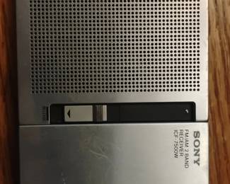 Sony ICFW FM or AM Band Receiver
