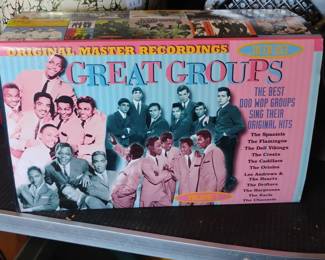 Great Groups The Best Doo Wop Groups Sing Their Original Hits  CD Box Set