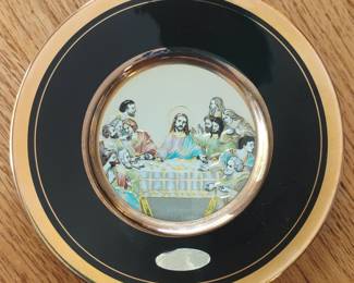 The Art of Chokin Last Supper Decorative Collector Plate