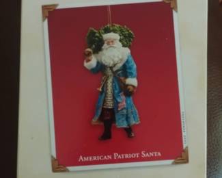 Hallmark Keepsake American Patriot Santa Ornament